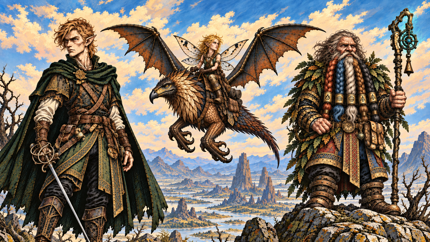 Sylthar, Loopie na skrzydlatym wierzchowcu i Faragrim w Barsawii
